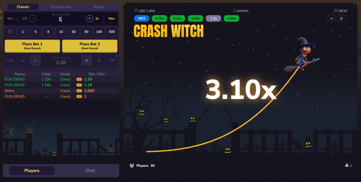 Crash Games